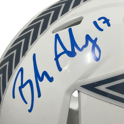 Brandon Aubrey Signed Dallas Cowboys 2024 Salute to Service Mini Helmet