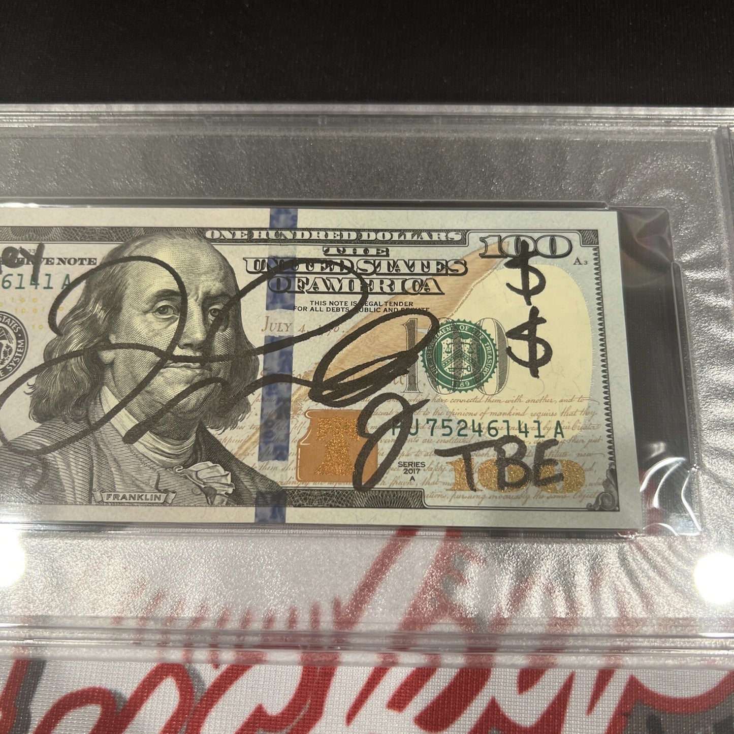 Floyd Mayweather Jr Signed $100 Bill w/ 4 Inscriptions PSA 10 Auto