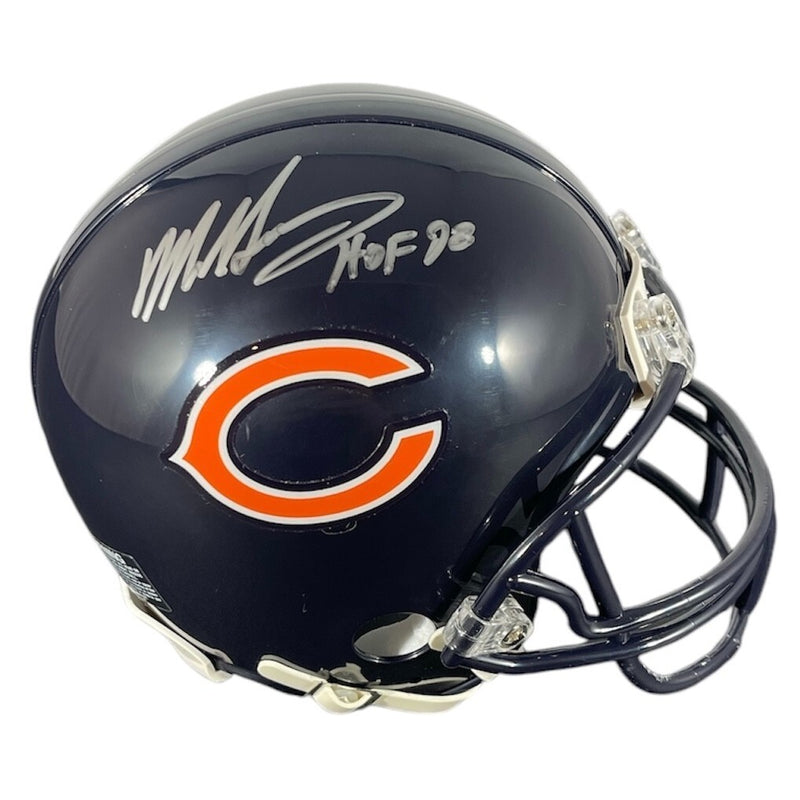 Mike Singletary Chicago Bears Signed VSR4 Mini Helmet (HOF 98)