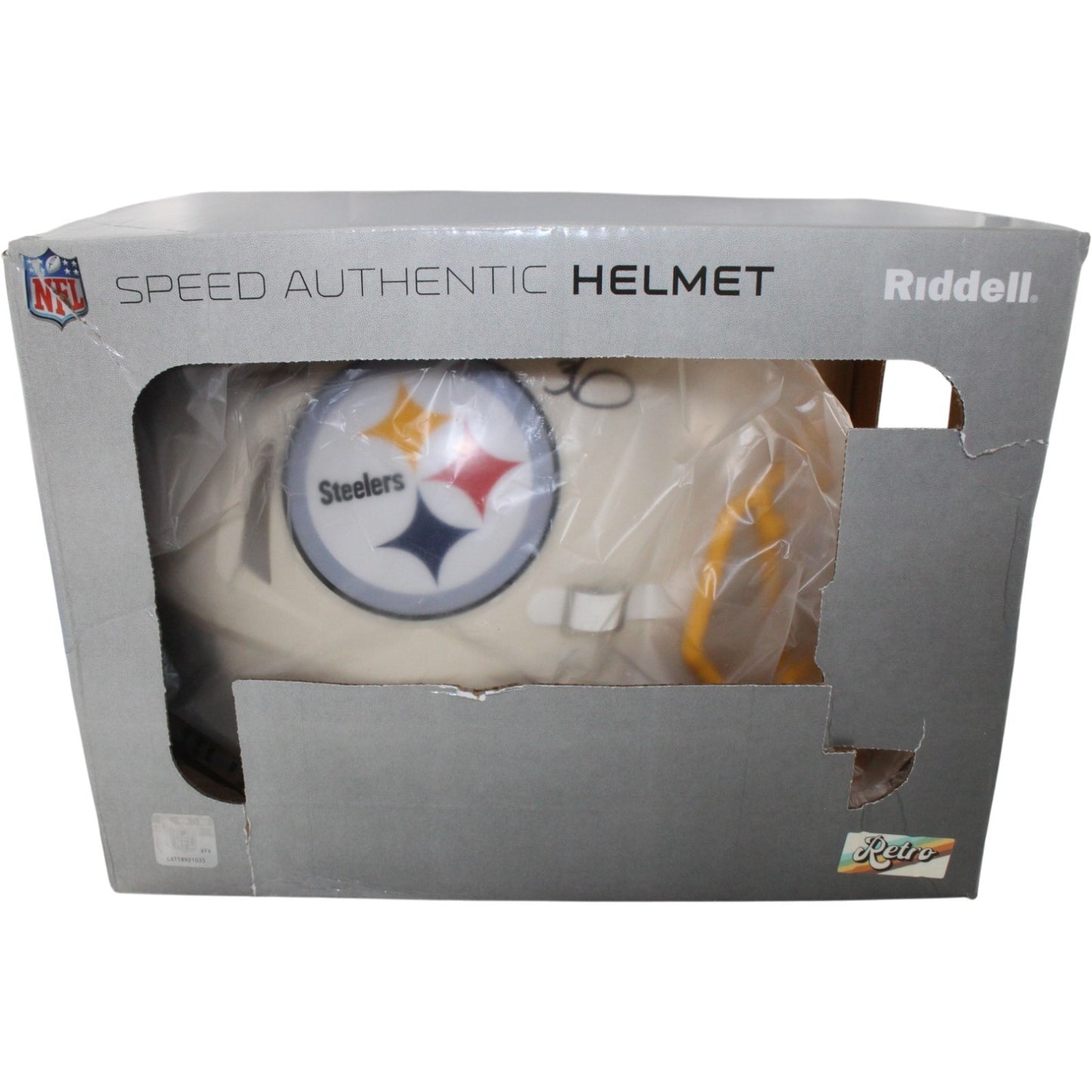 Jerome Bettis Signed Pittsburgh Steelers Authentic Retro Full Size Helmet