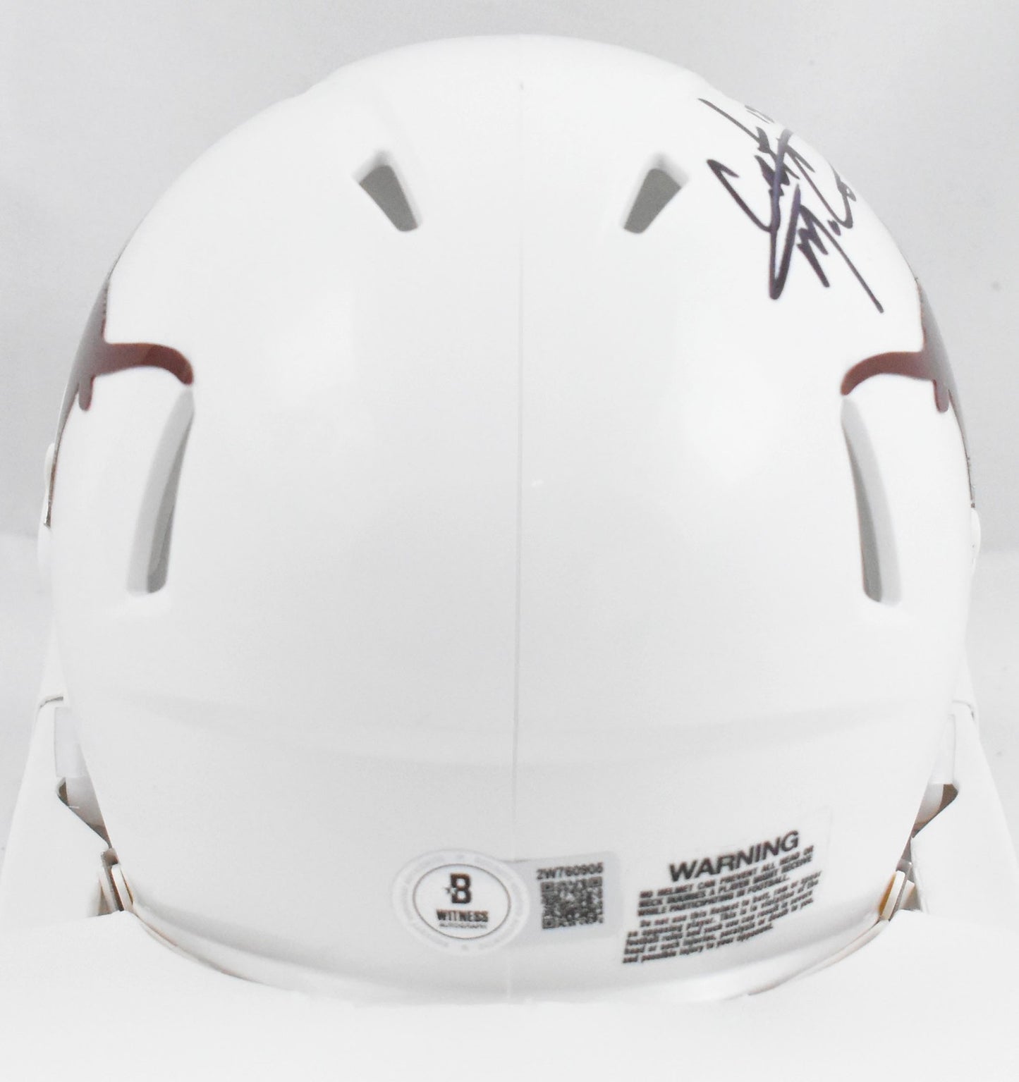 Colt McCoy Autographed Texas Longhorns Speed Mini Helmet