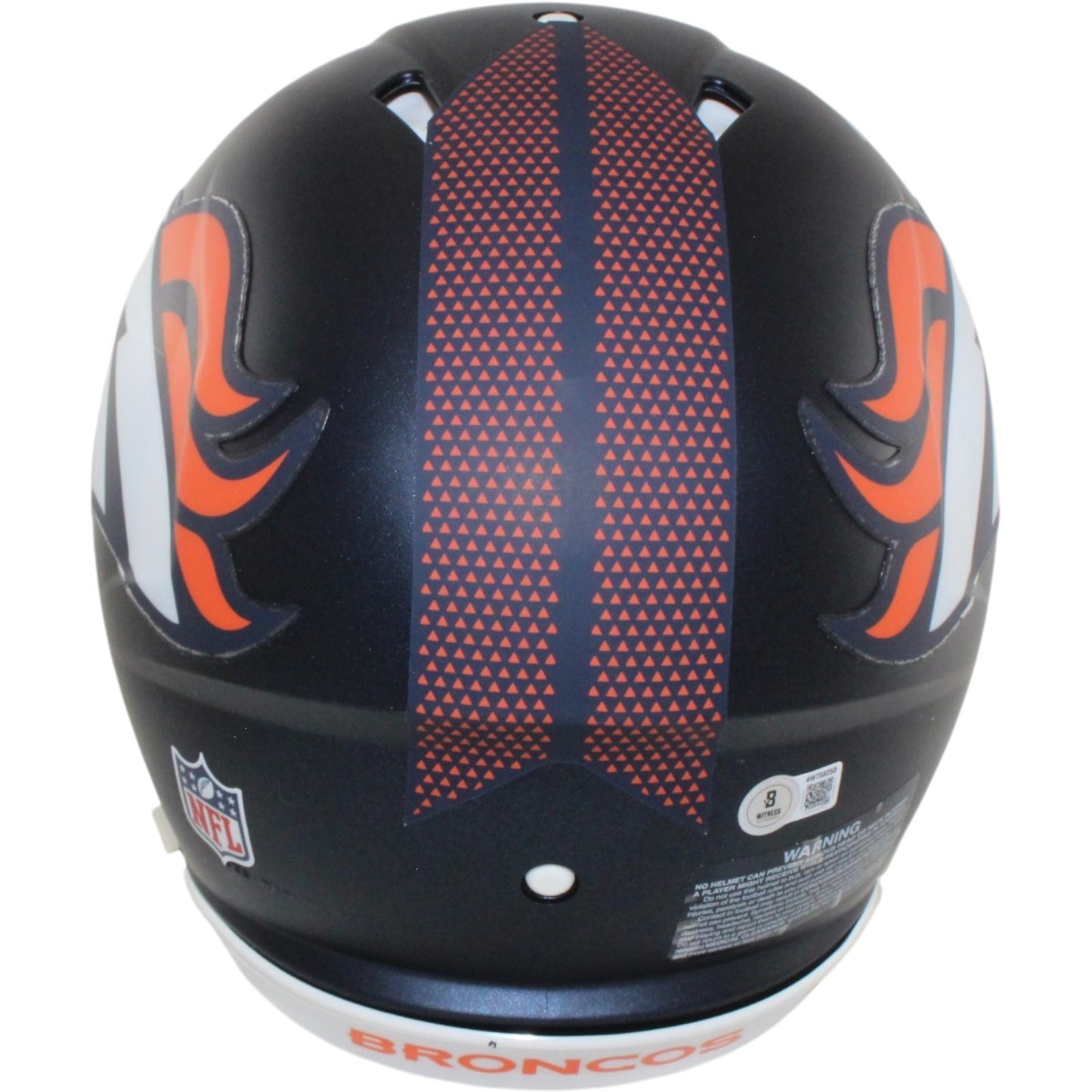 Bo Nix Signed Denver Broncos Full Size Authentic Helmet