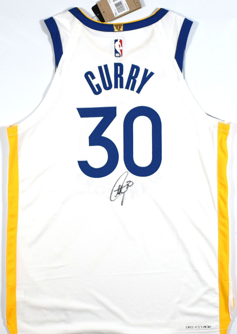 Steph Curry Autographed Golden State Warriors Nike Association Jersey