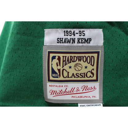 Shawn Kemp Signed Seattle Supersonics Mitchell & Ness Jersey