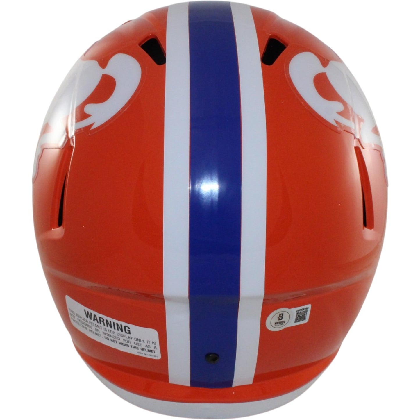 Patrick Surtain Signed Denver Broncos Full Size Throwback Helmet