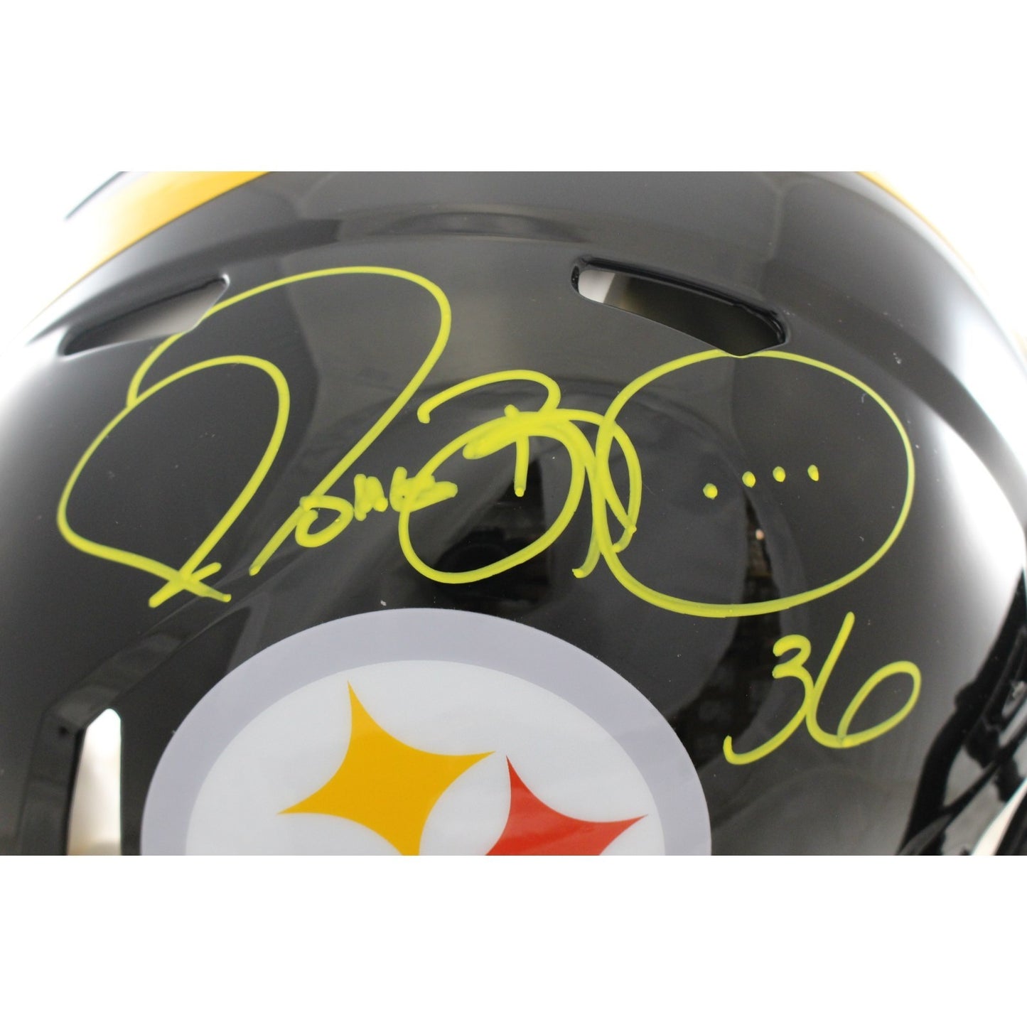 Jerome Bettis Signed Pittsburgh Steelers Full Size Authentic Helmet