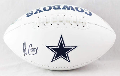 Amari Cooper Autographed Dallas Cowboys Black Logo Football
