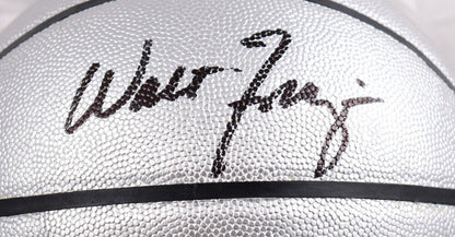 Walt Frazier Autographed Official NBA Wilson Platinum Basketball