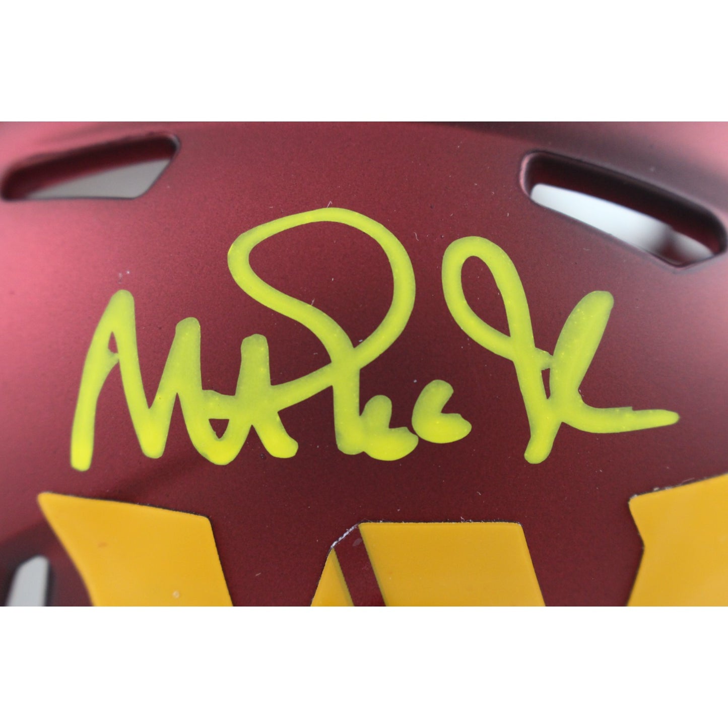 Magic Johnson Signed Washington Commanders Speed Mini Helmet