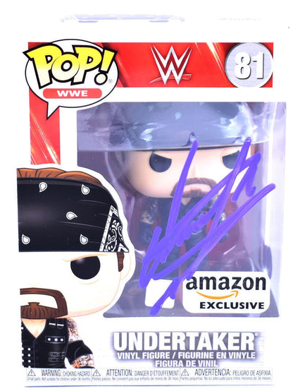 The Undertaker Signed WWE Funko Pop Figurine #81