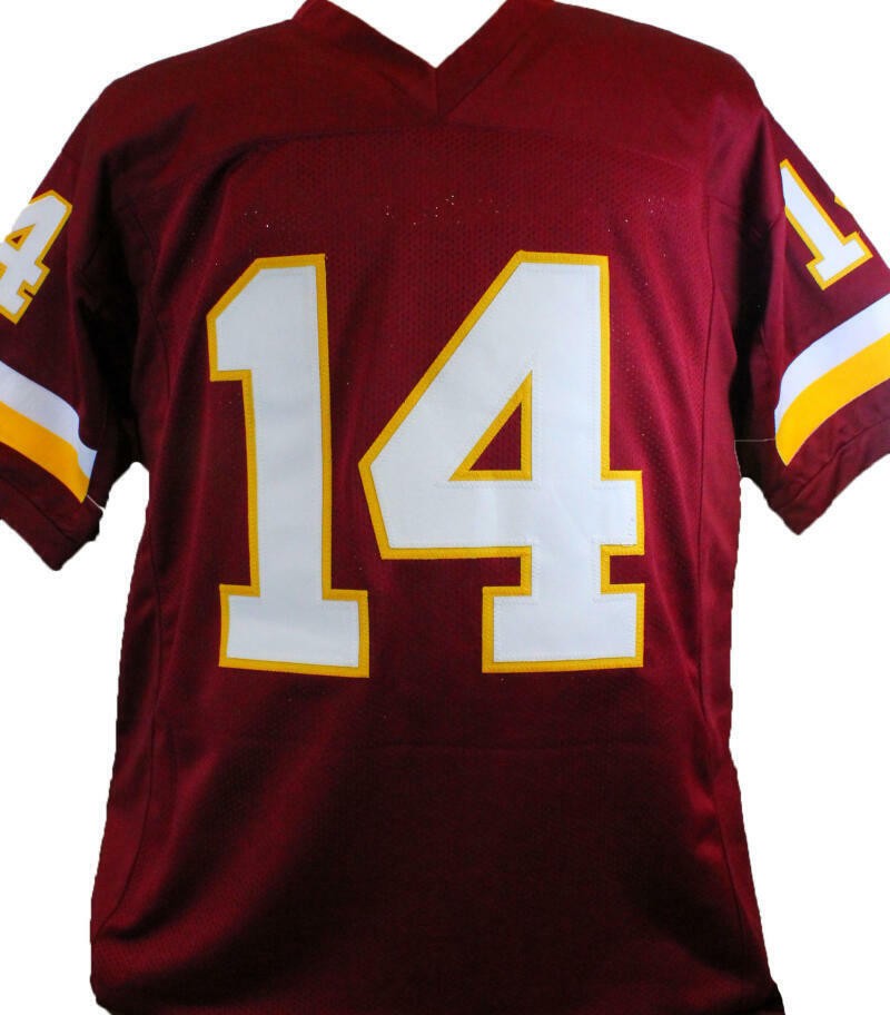 Brad Johnson Signed Maroon Custom Football Jersey