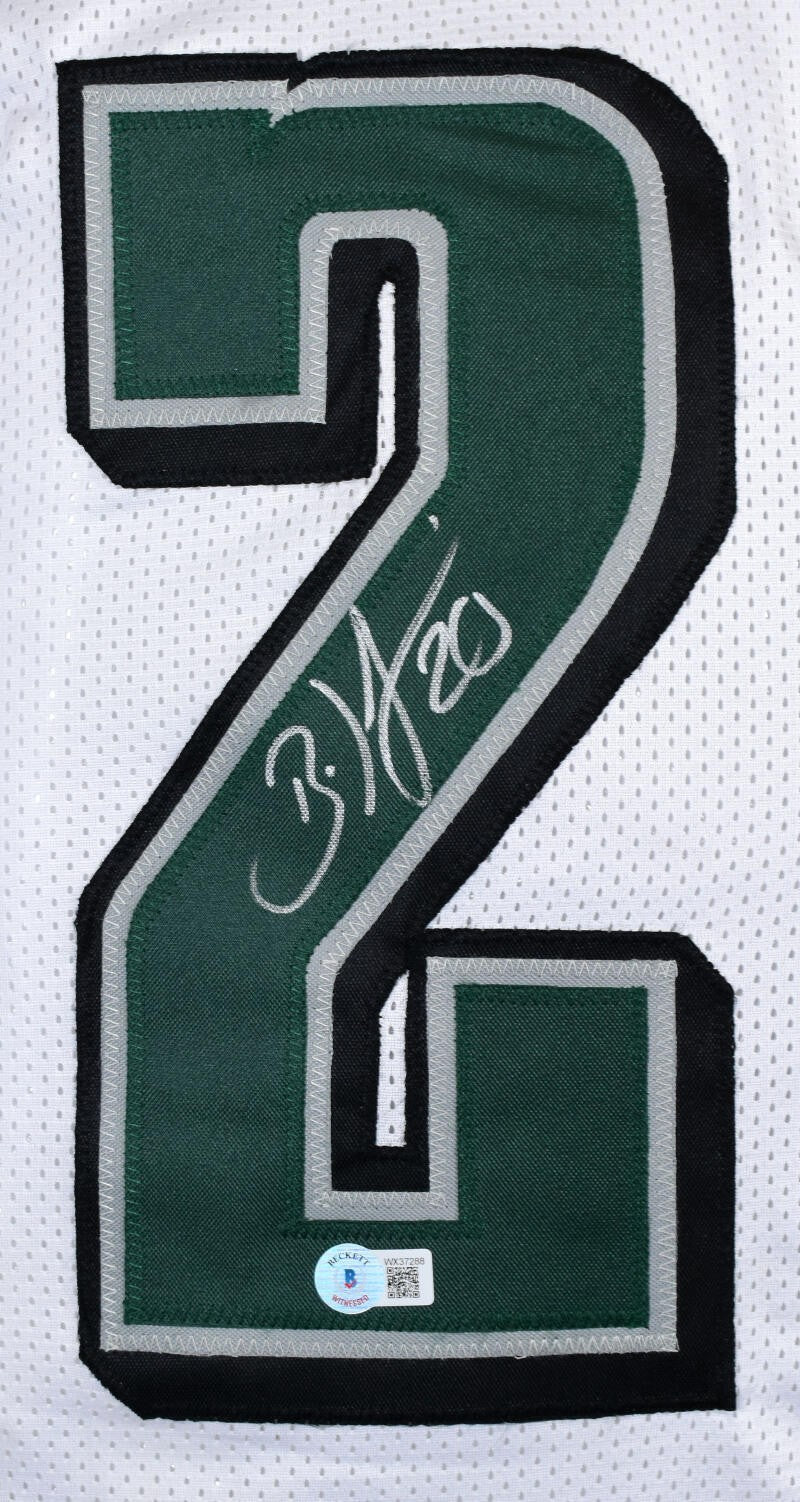 Brian Dawkins Autographed Philadelphia Eagles Style White Jersey
