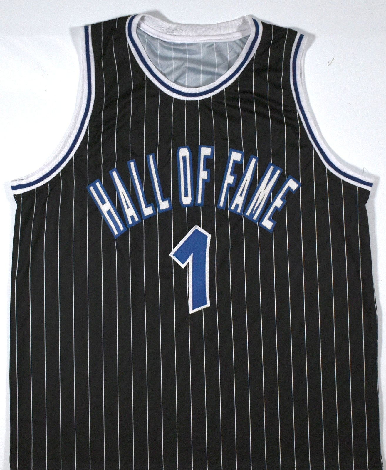 Penny Hardaway Signed Custom Black Basketball Jersey