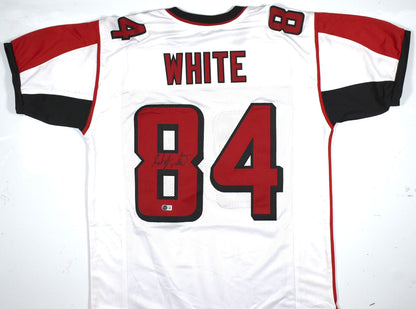 Roddy White Signed Atlanta Falcons Custom Jersey - Black
