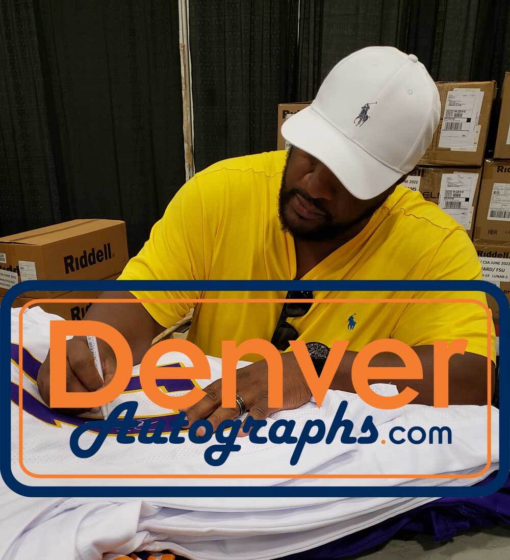 Daunte Culpepper Signed Minnesota Vikings Custom Pro Style Jersey