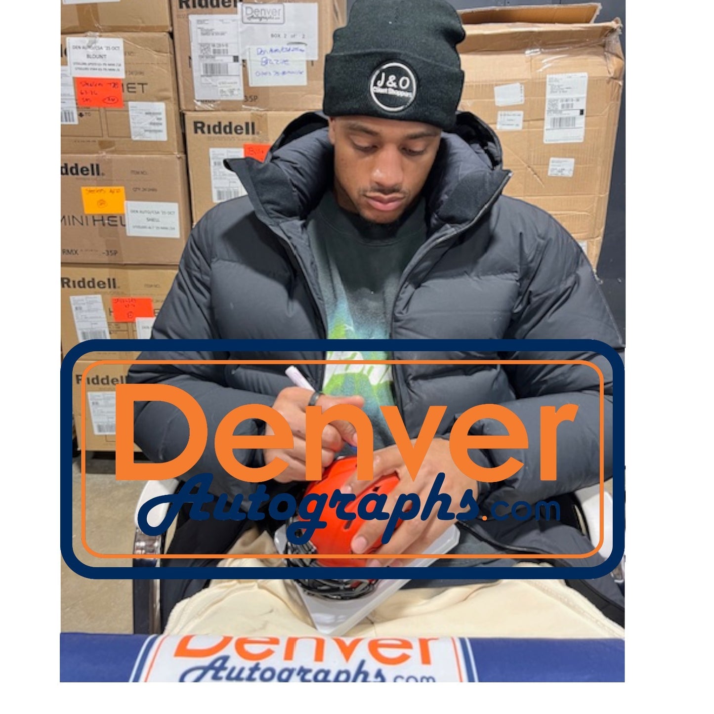 Patrick Surtain Denver Broncos Autographed Riddell Rave Mini Helmet