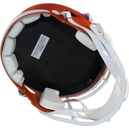 Michael Irvin Signed Miami Hurricanes Full Size AMP Helmet
