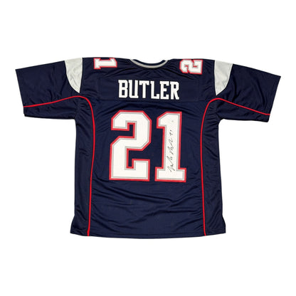 Malcolm Butler Signed New England Patriots Custom Jersey