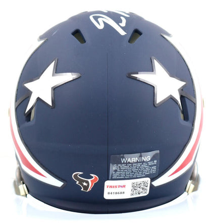 Dameon Pierce Signed Houston Texans Amp Speed Mini Helmet