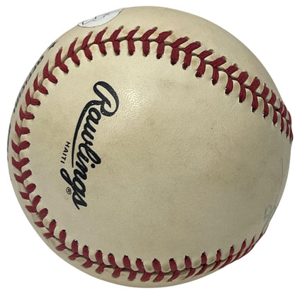 Fernando Valenzuela Signed Rawlings National League Baseball Dodgers JSA