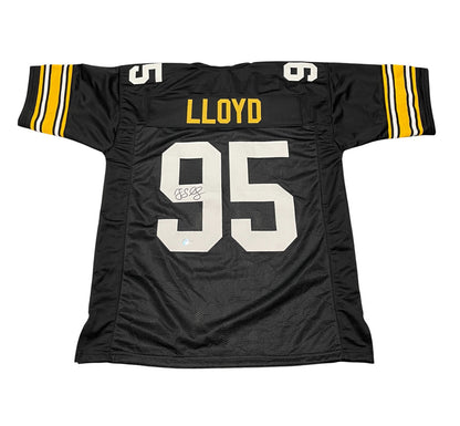 Greg Lloyd Signed Pittsburgh Steelers Custom Jersey