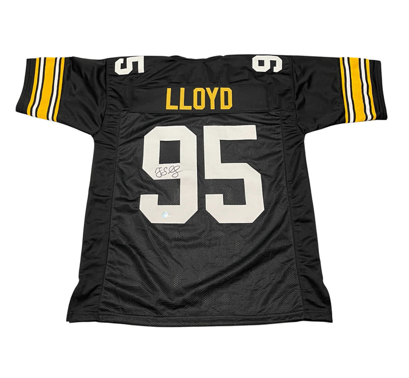 Greg Lloyd Signed Pittsburgh Steelers Custom Jersey