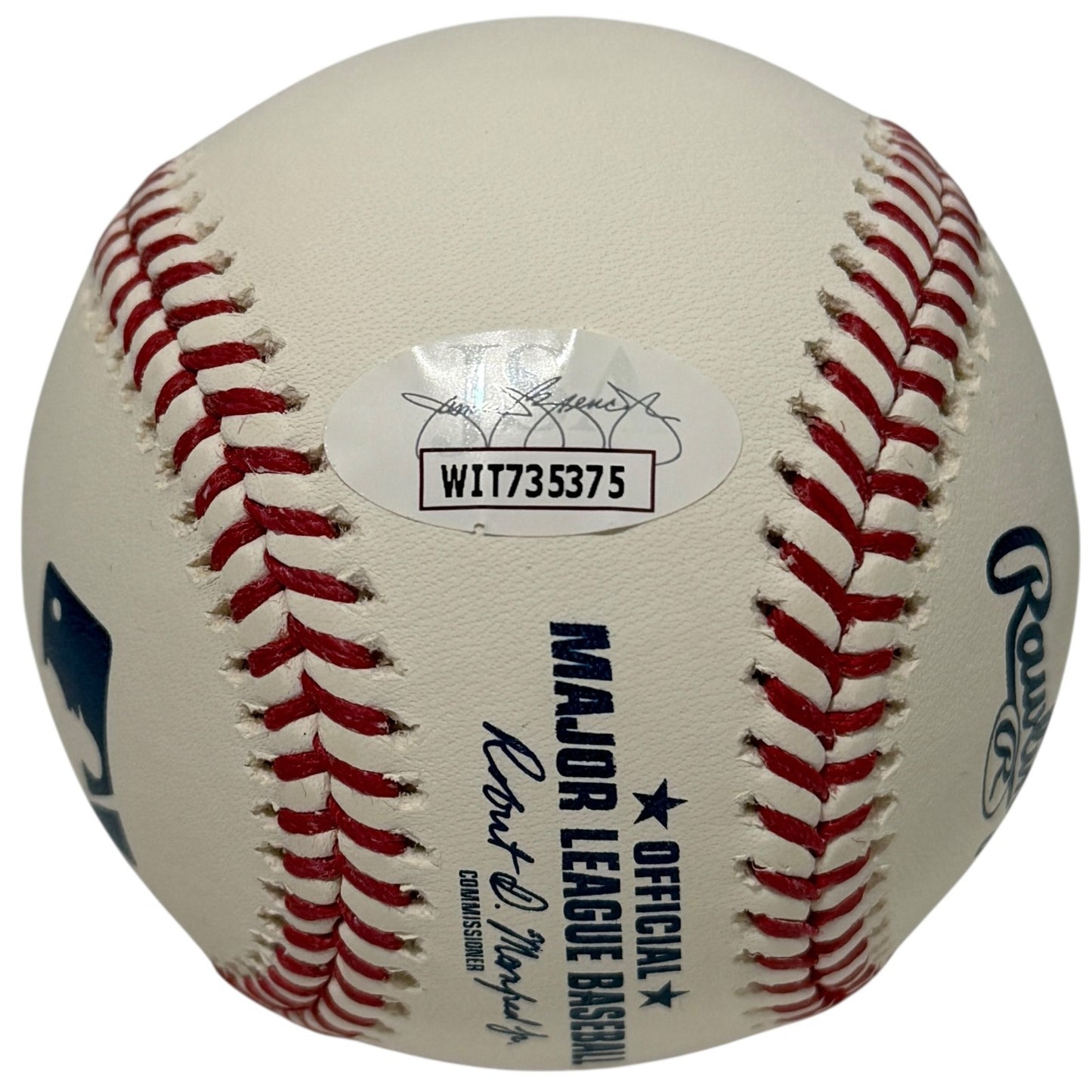Domingo German Signed ROMLB Baseball "Lets Go Yankees" (JSA)
