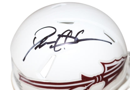 Deion Sanders Autographed Florida State Seminoles Mini Helmet Beckett