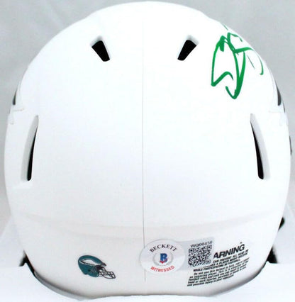 Donovan McNabb Signed Philadelphia Eagles Lunar Speed Mini Helmet