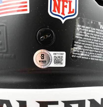 Tony Gonzalez Autographed Atlanta Falcons Riddell SpeedFlex Authentic Helmet