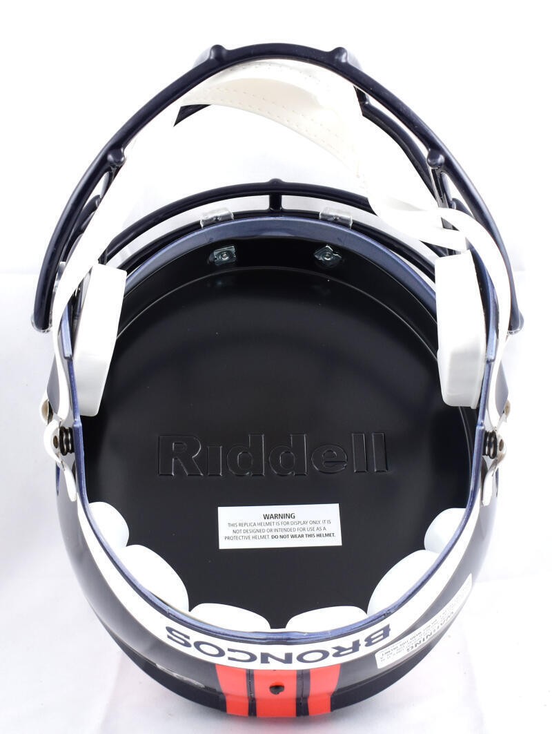 Champ Bailey Signed Denver Broncos Full Size Speed Helmet (HOF Inscription)