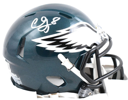 CJ Gardner-Johnson Signed Philadelphia Eagles Speed Mini Helmet