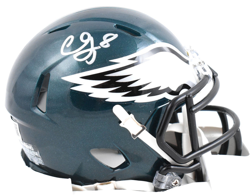 CJ Gardner-Johnson Signed Philadelphia Eagles Speed Mini Helmet