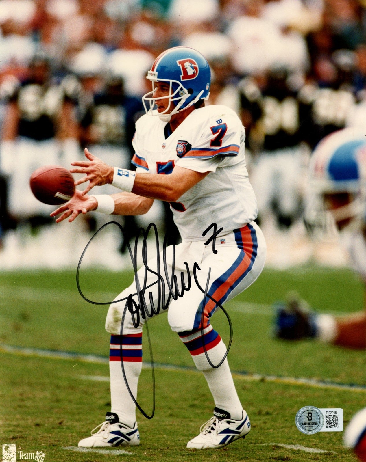 John Elway Signed Denver Broncos 8x10 Photo