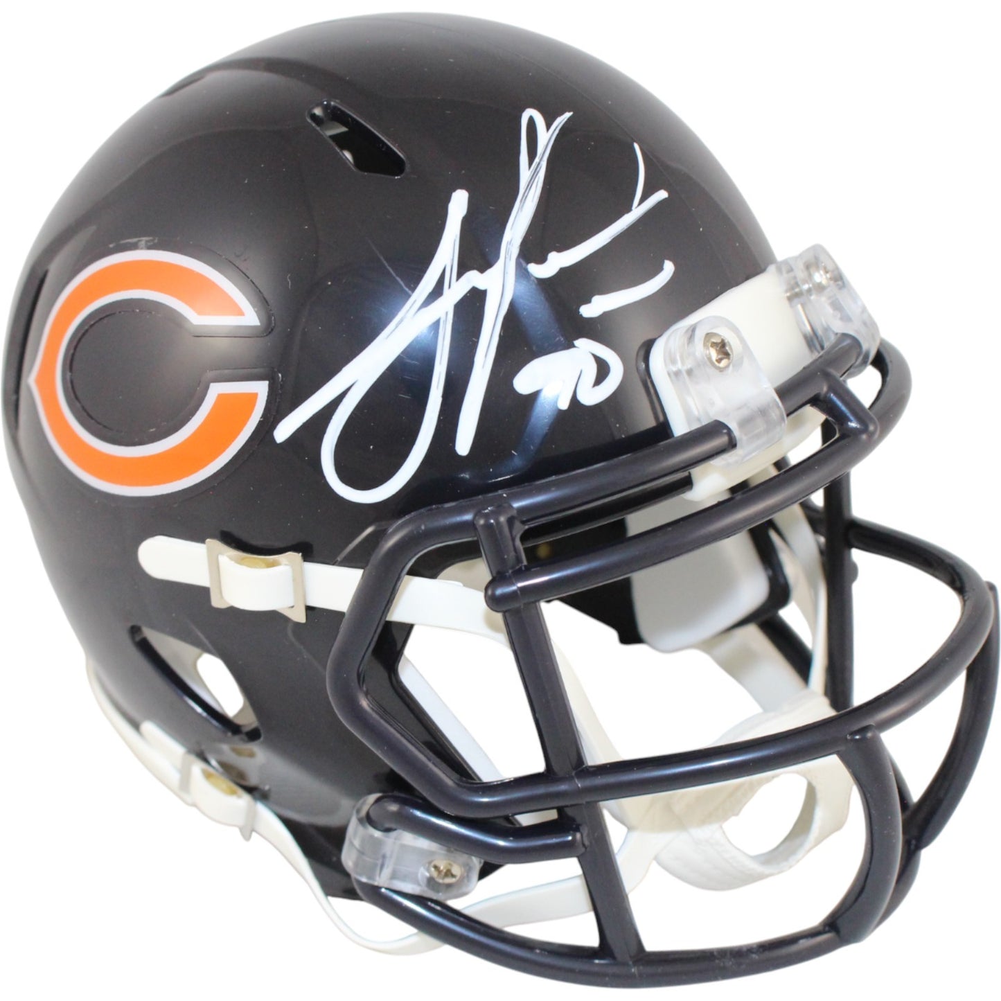 Julius Peppers Signed Chicago Bears Mini Helmet (Beckett COA)