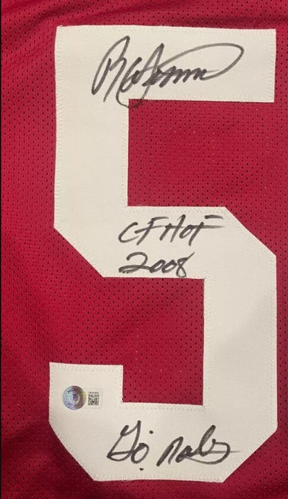 Ron Simmons Signed Florida State Seminoles Custom Jersey (Beckett)
