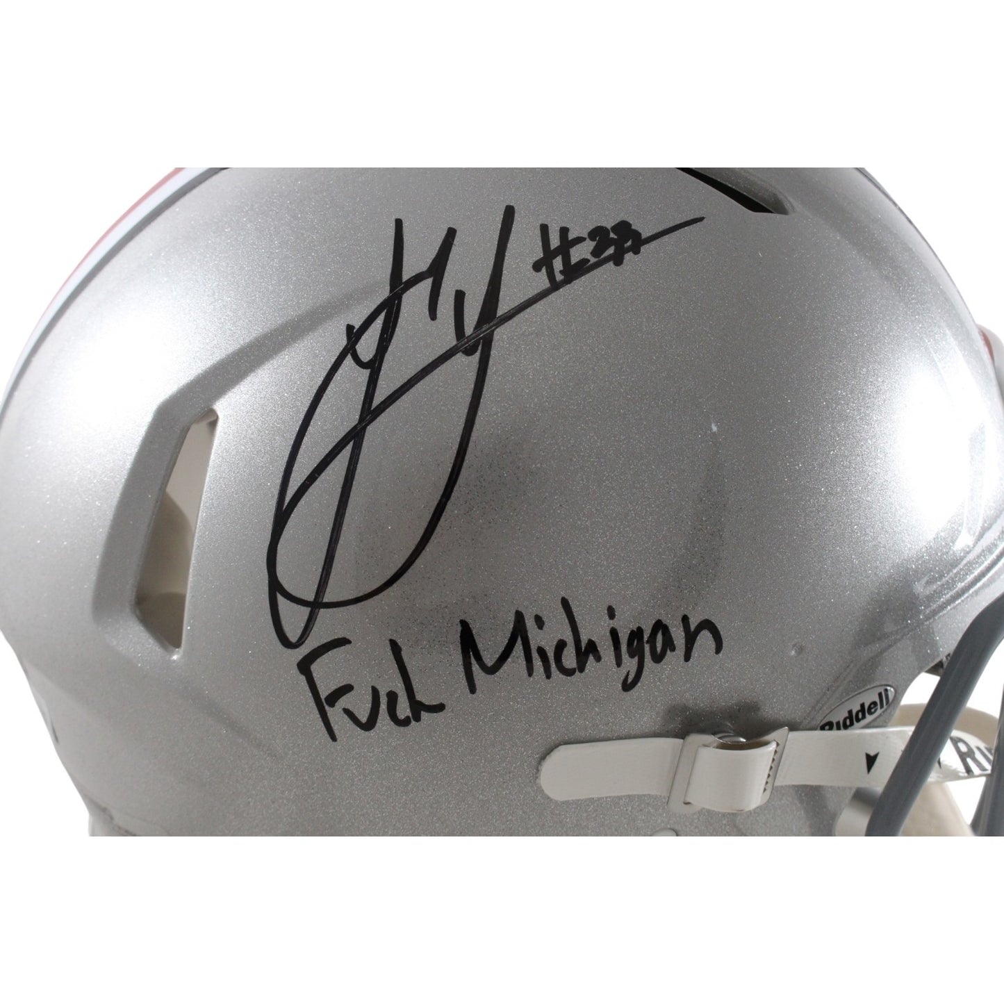 Jack Sawyer Signed Ohio State Buckeyes Authentic Full Size Helmet