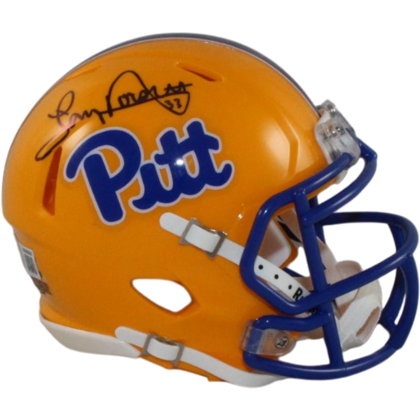 Tony Dorsett Autographed Pittsburgh Panthers Gold Mini Helmet