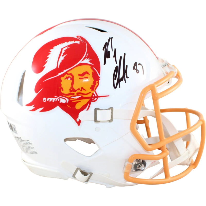 Rob Gronkowski Signed Tampa Bay Buccaneers Throwback Authentic Helmet