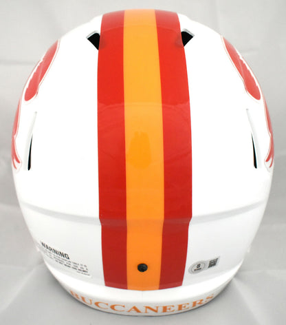 Derrick Brooks Signed Tampa Bay Buccaneers Throwback Full Size Helmet