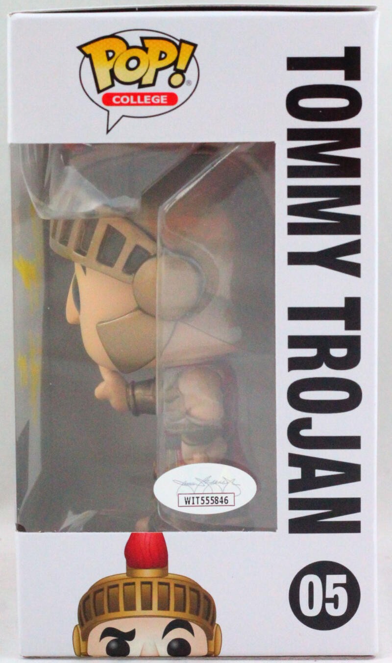 OJ Simpson Signed USC Funko Pop Figurine #05 w/ Fight On Inscription