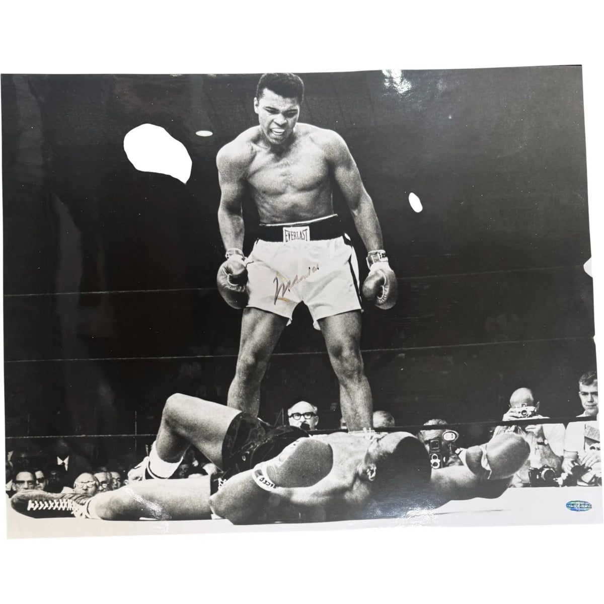 Muhammad Ali Autographed 16x20 Boxing Photo - Ali vs. Sonny Liston
