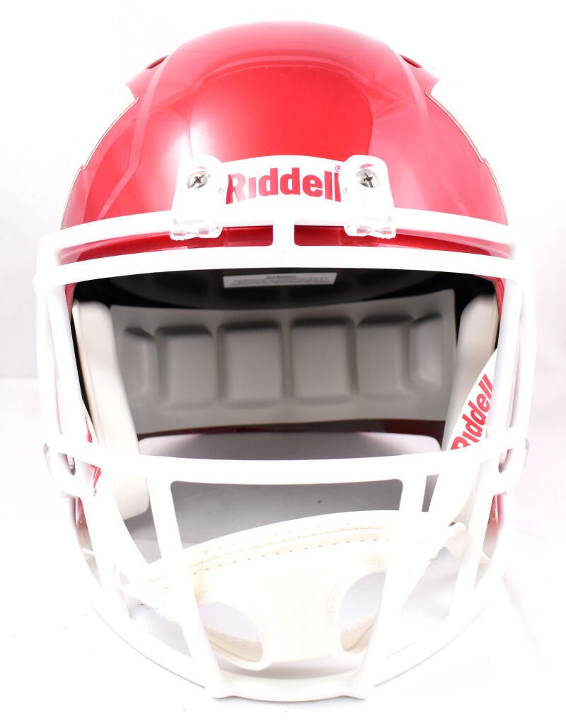 JJ Watt Signed Wisconsin Badgers Full Size Flash Speed Helmet