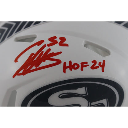 Patrick Willis Signed San Francisco 49ers 2024 Salute to Service Mini Helmet