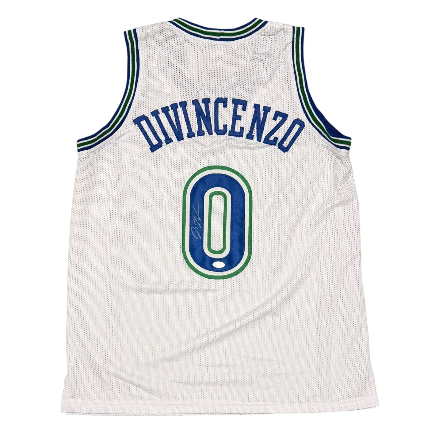Donte DiVincenzo Signed Minnesota Timberwolves Custom Jersey