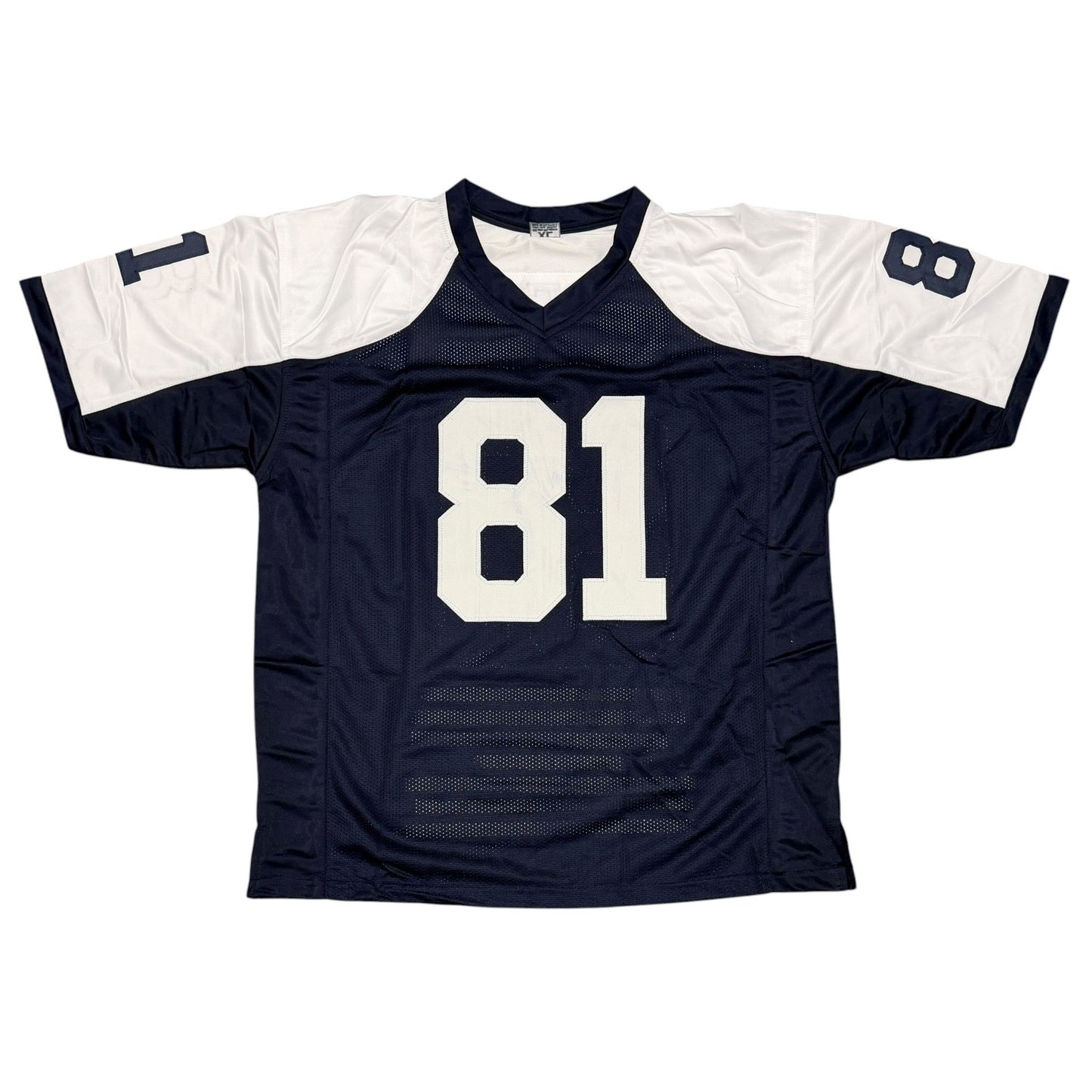 Terrell Owens Signed Dallas Cowboys Throwback Stat Jersey