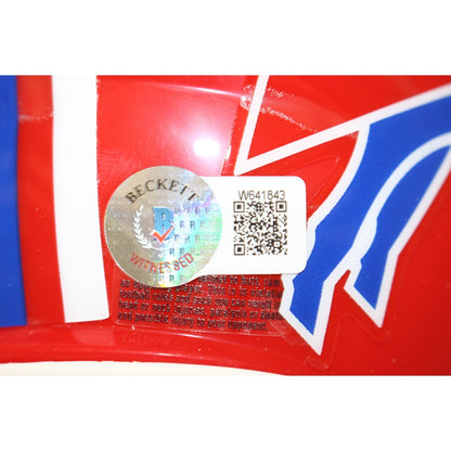 Doug Flutie Autographed Buffalo Bills Throwback Mini Helmet
