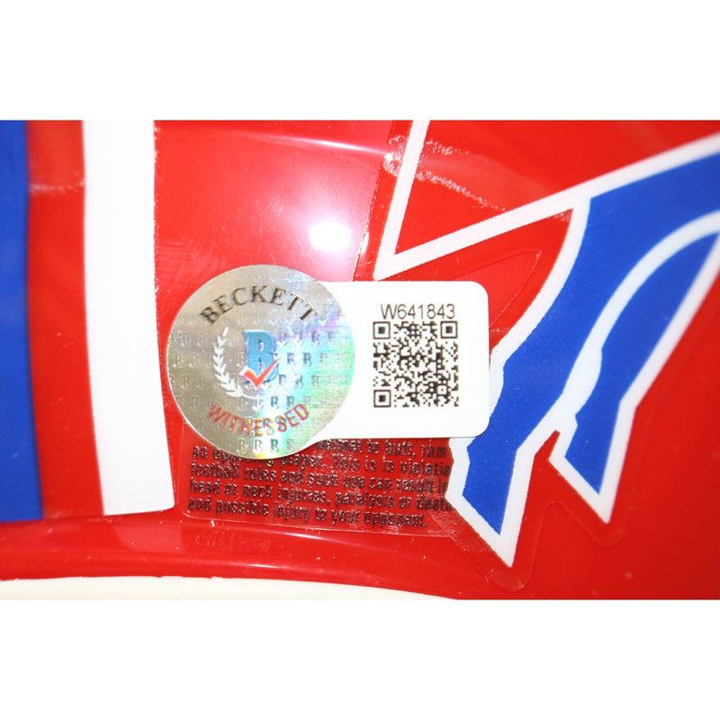 Doug Flutie Autographed Buffalo Bills Throwback Mini Helmet