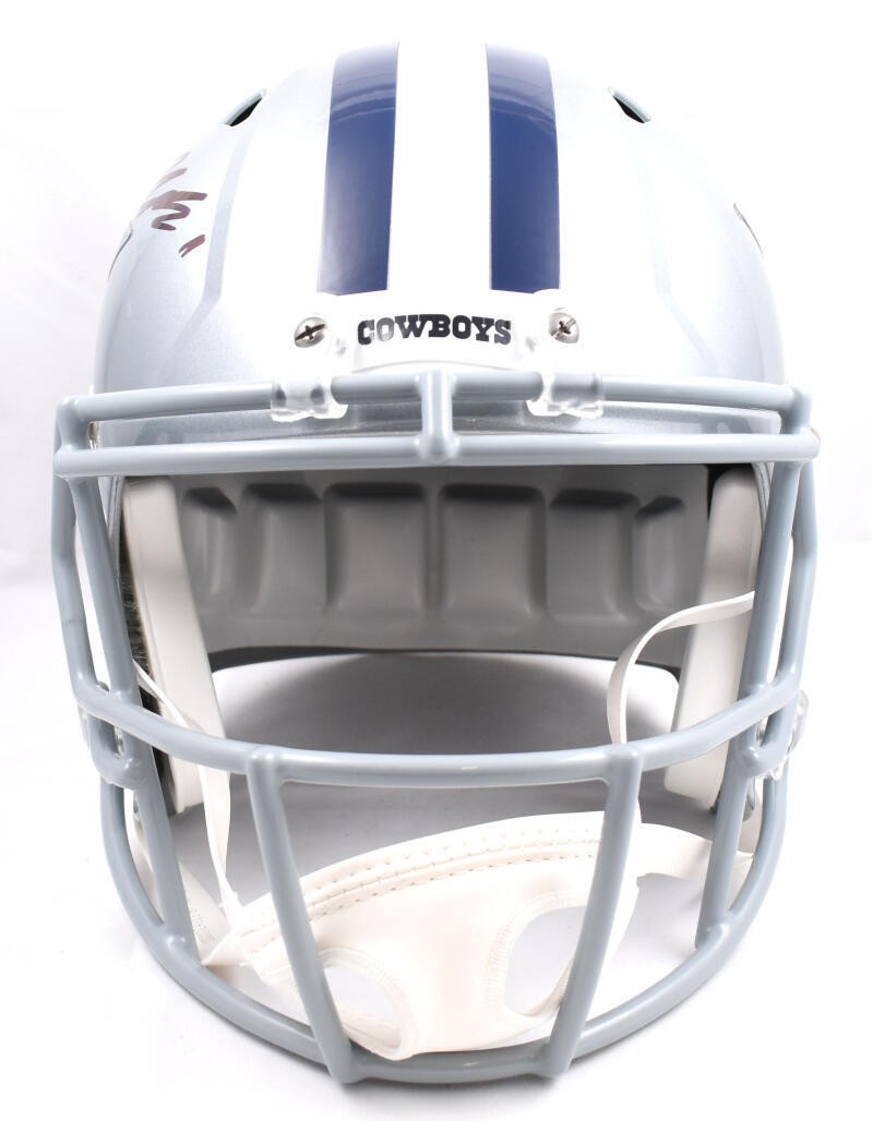 Micah Parsons Signed Dallas Cowboys Full Size Speed Helmet - Black