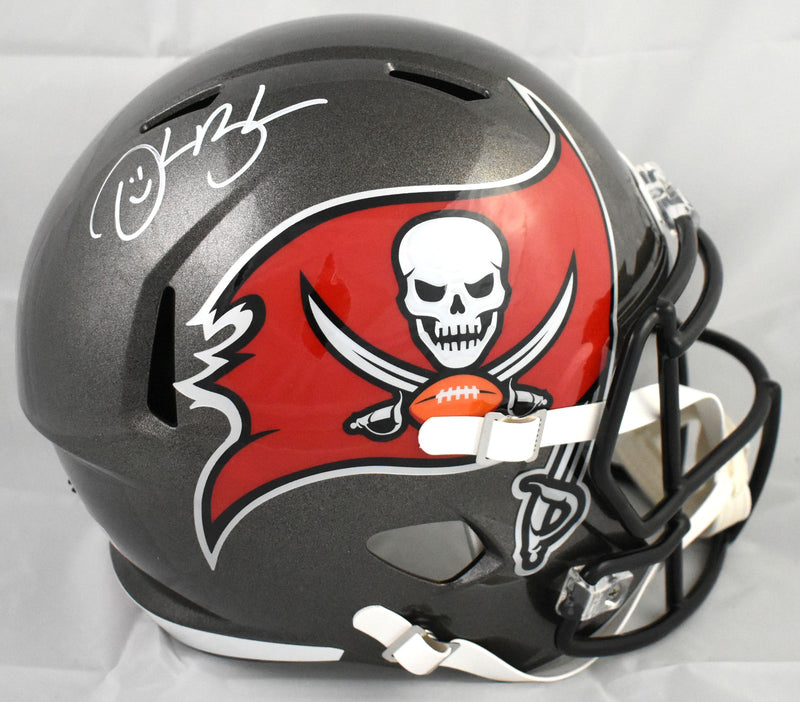 Derrick Brooks Signed Tampa Bay Buccaneers Full Size Speed Helmet